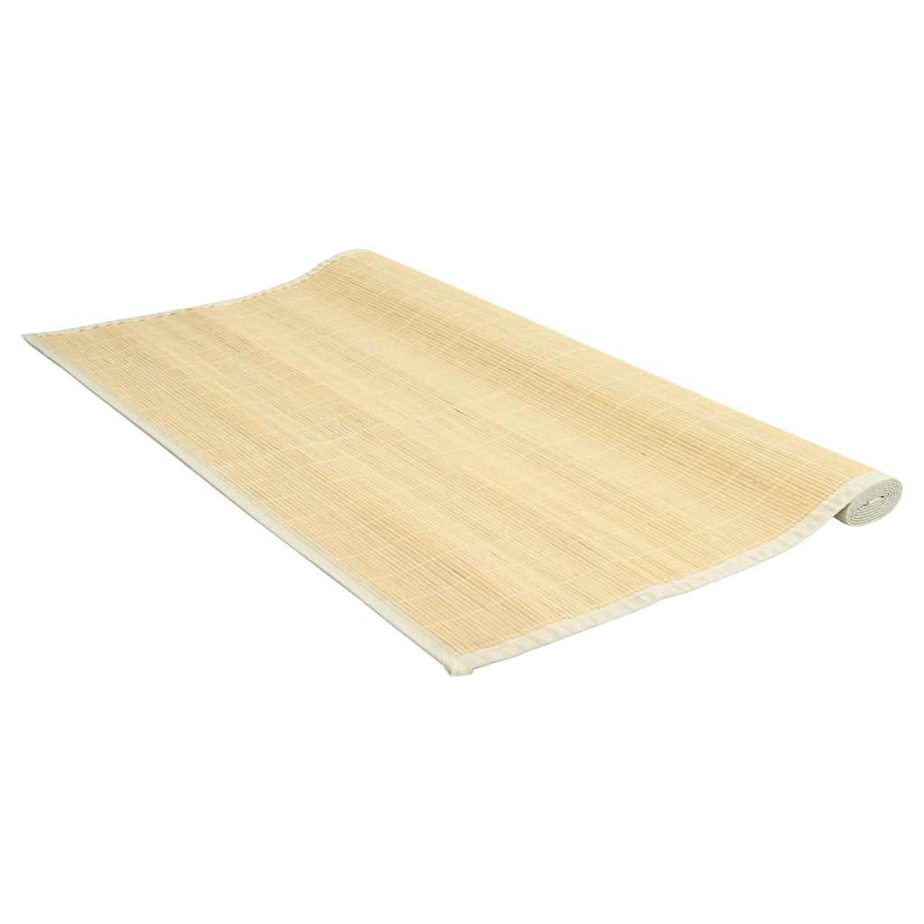 Tappeto in Bambù 100x160 cm Naturale - homemem39