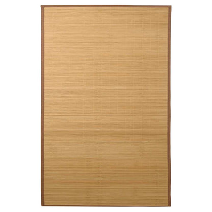 Tappeto in Bambù 100x160 cm Marrone - homemem39