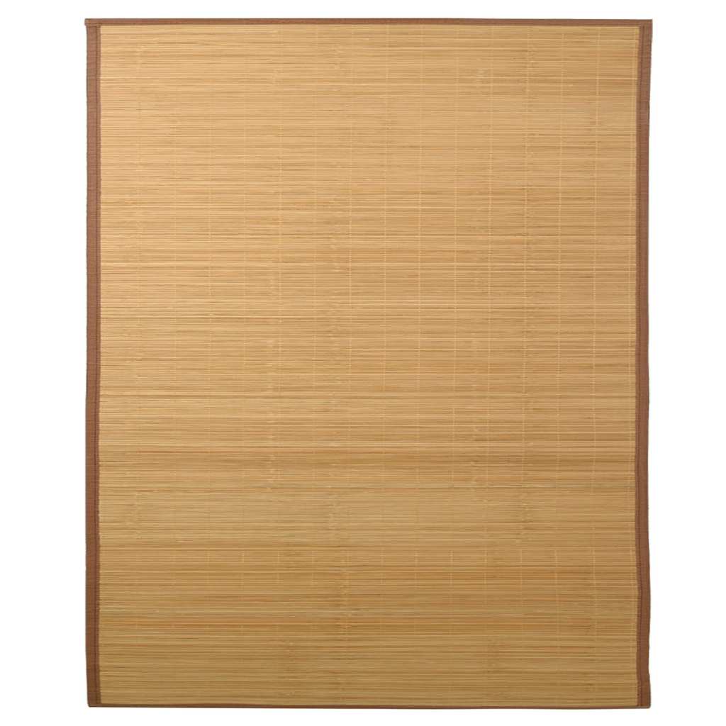 Tappeto in Bambù 160x230 cm Marrone