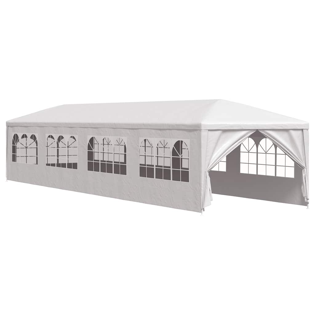Gazebo da Giardino 3x12 m Bianco | homemem39