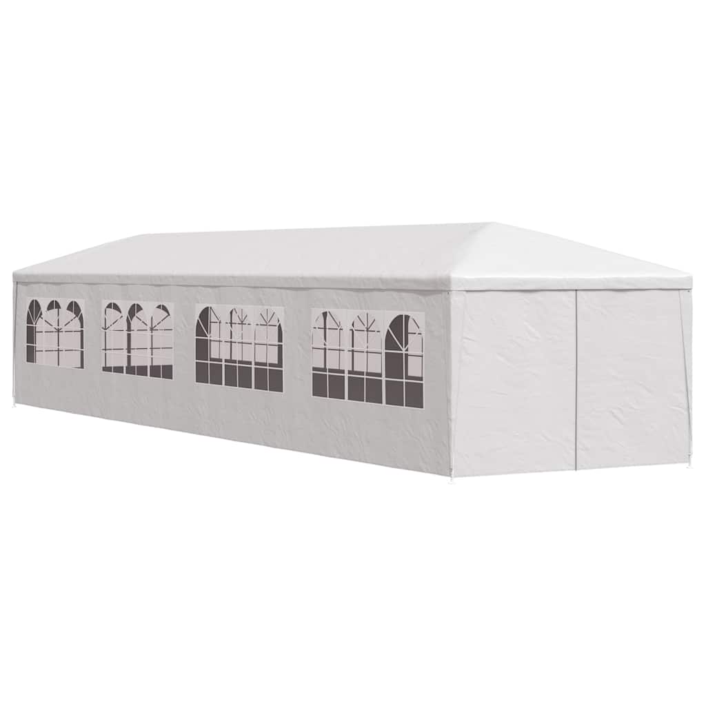 Gazebo da Giardino 3x12 m Bianco | homemem39