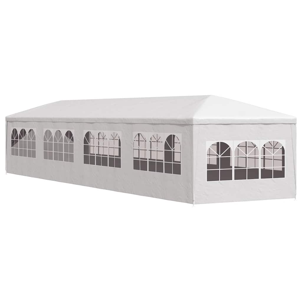 Gazebo da Giardino 3x12 m Bianco | homemem39