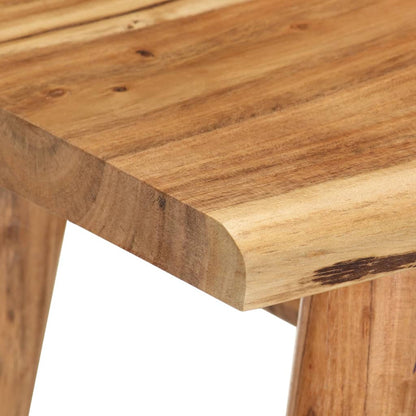 Comodino in Legno Massello d'Acacia 45x32x55cm | homemem39