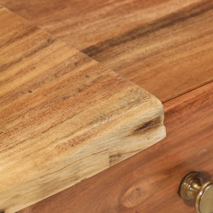 Comodino in Legno Massello d'Acacia 45x32x55cm | homemem39