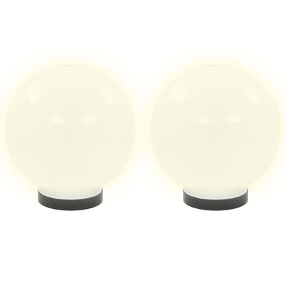 Set Lampade a LED Sferiche 2 pz 20 cm in PMMA - homemem39