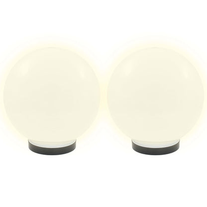 Set Lampade a LED Sferiche 2 pz 25 cm in PMMA - homemem39