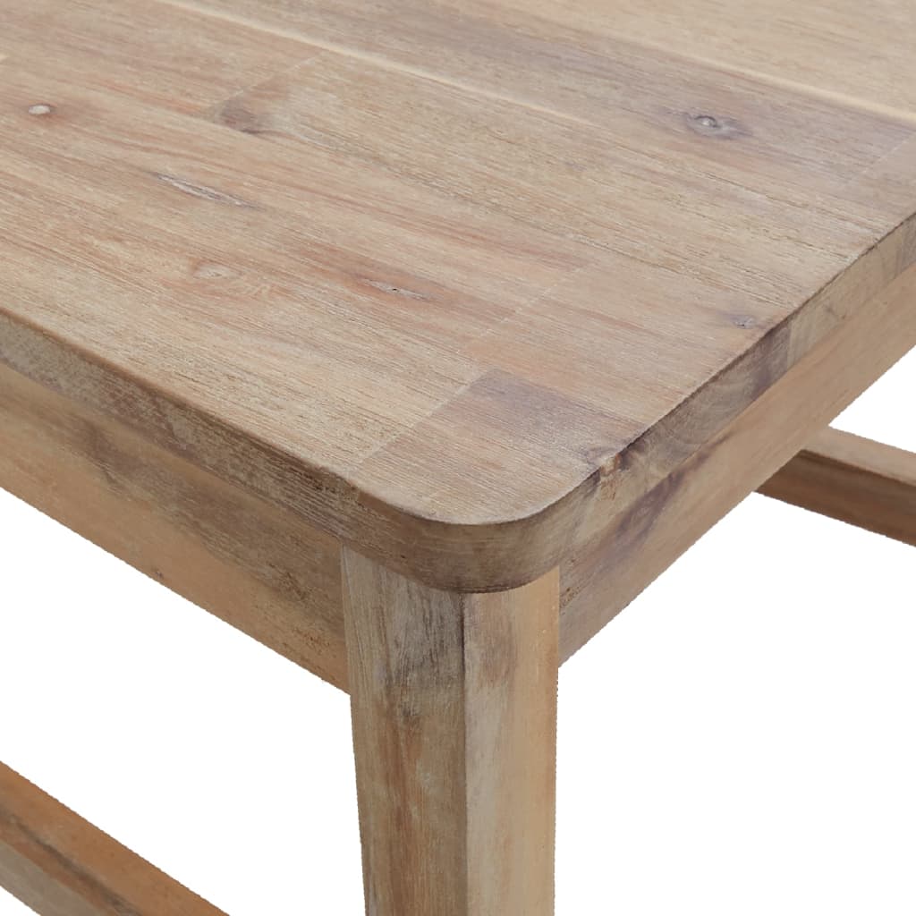 Sedie da Pranzo 2 pz in Legno Massello di Acacia | homemem39