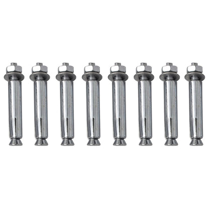 Delimitatori di Parcheggio 2 pz in Gomma 49x15x9 cm - homemem39