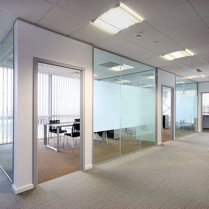 Pellicola per Finestra Design Smerigliato Strisce 0,9x5 m PVC - homemem39