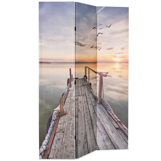 Paravento Pieghevole 120x170 cm Stampa Lago - homemem39