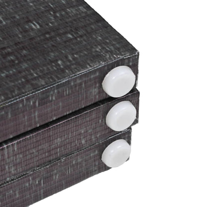 Paravento Pieghevole 200x170 cm Stampa Piume Bianco e Nero - homemem39