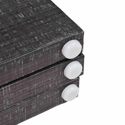 Paravento Pieghevole 228x170 cm Stampa Piume Bianco e Nero | homemem39