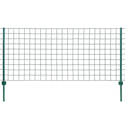 Recinzione Euro 20x1,2 m in Acciaio Verde | homemem39