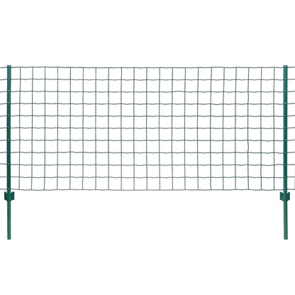 Set Recinzione Euro 20x1,2 m in Acciaio Verde | homemem39