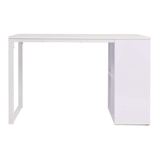 Scrivania 120x60x75 cm Bianca | homemem39