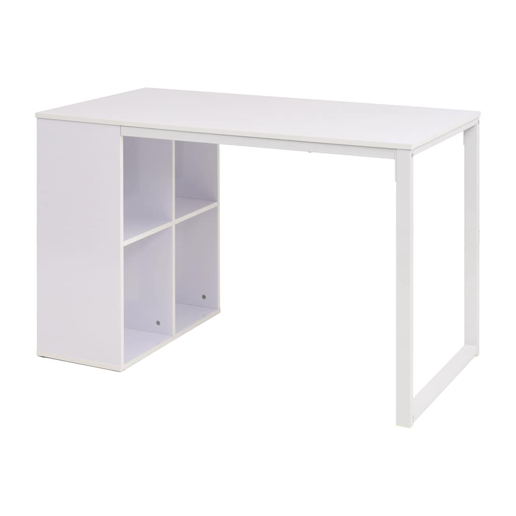 Scrivania 120x60x75 cm Bianca | homemem39