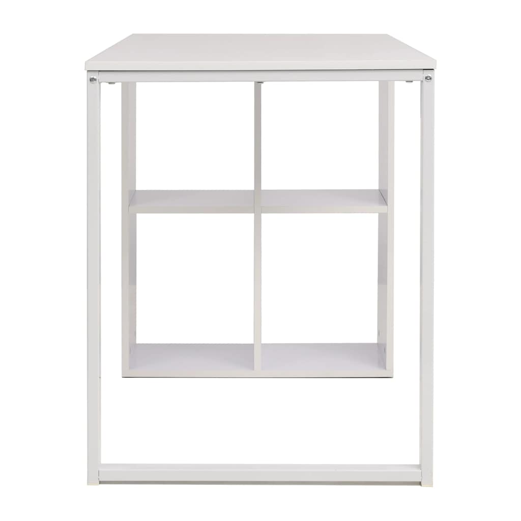 Scrivania 120x60x75 cm Bianca | homemem39