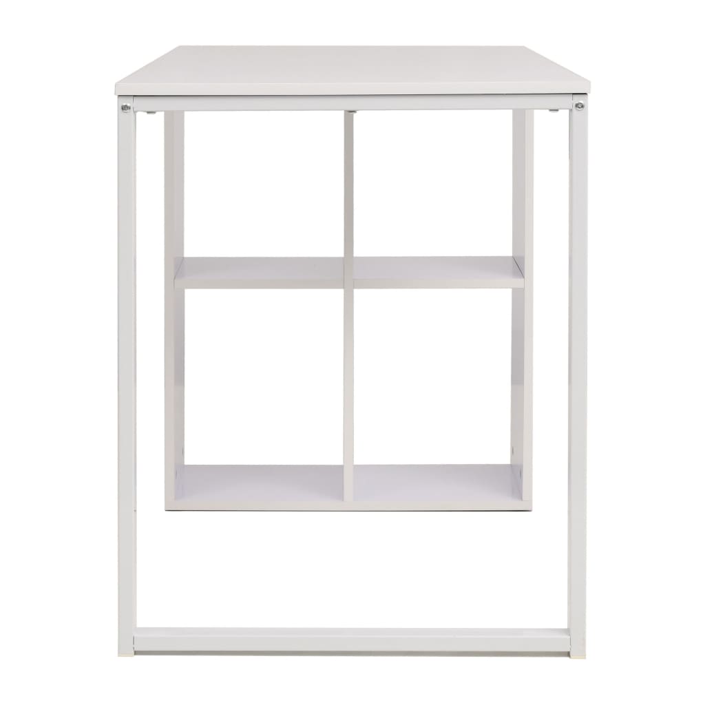 Scrivania 120x60x75 cm Bianca - homemem39