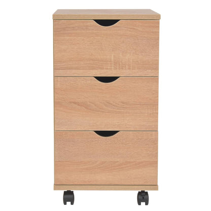 Cassettiera 33x45x60 cm Quercia - homemem39