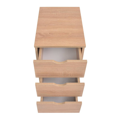 Cassettiera 33x45x60 cm Quercia - homemem39