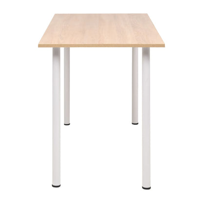 Tavolo da Pranzo 120x60x73 cm Rovere e Bianco - homemem39