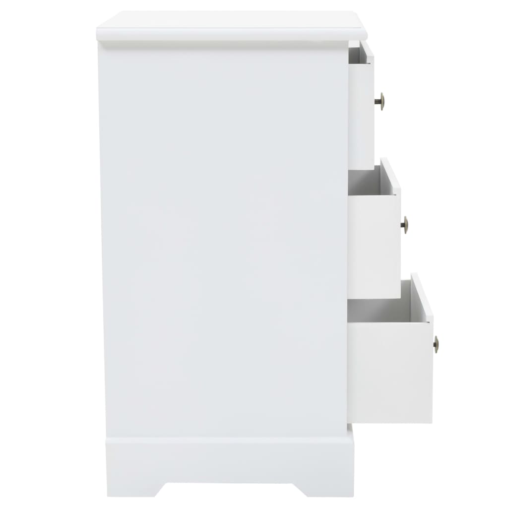 Comodino in MDF e Legno di Pino 35x32x59 cm | homemem39
