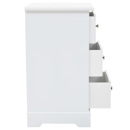 Comodino in MDF e Legno di Pino 35x32x59 cm - homemem39