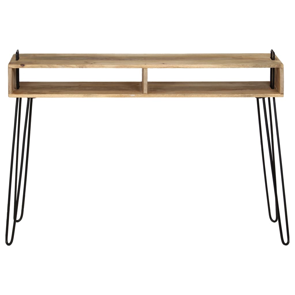 Tavolo Consolle in Legno Massello di Mango 115x35x76 cm | homemem39