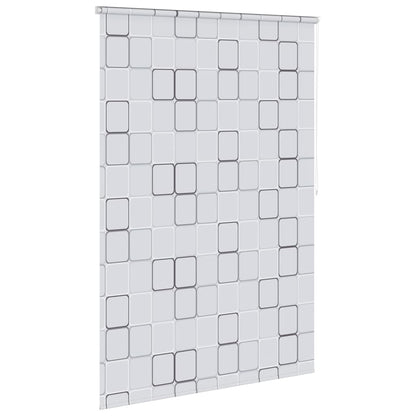 Tenda a Rullo per Doccia 160x240 cm Quadrati - homemem39