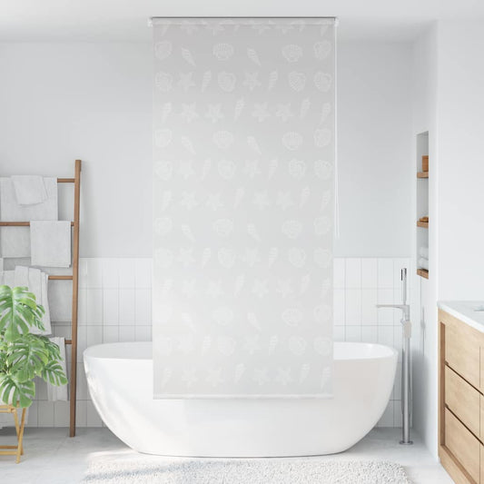 Tenda a Rullo per Doccia 80x240 cm Stella Marina - homemem39