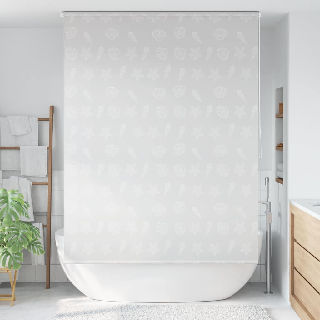 Tenda a Rullo per Doccia 140x240 cm Stella Marina