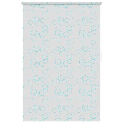 Tenda a Rullo per Doccia 160x240 cm con Motivo a Bolle - homemem39