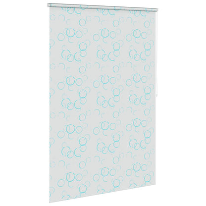 Tenda a Rullo per Doccia 160x240 cm con Motivo a Bolle - homemem39