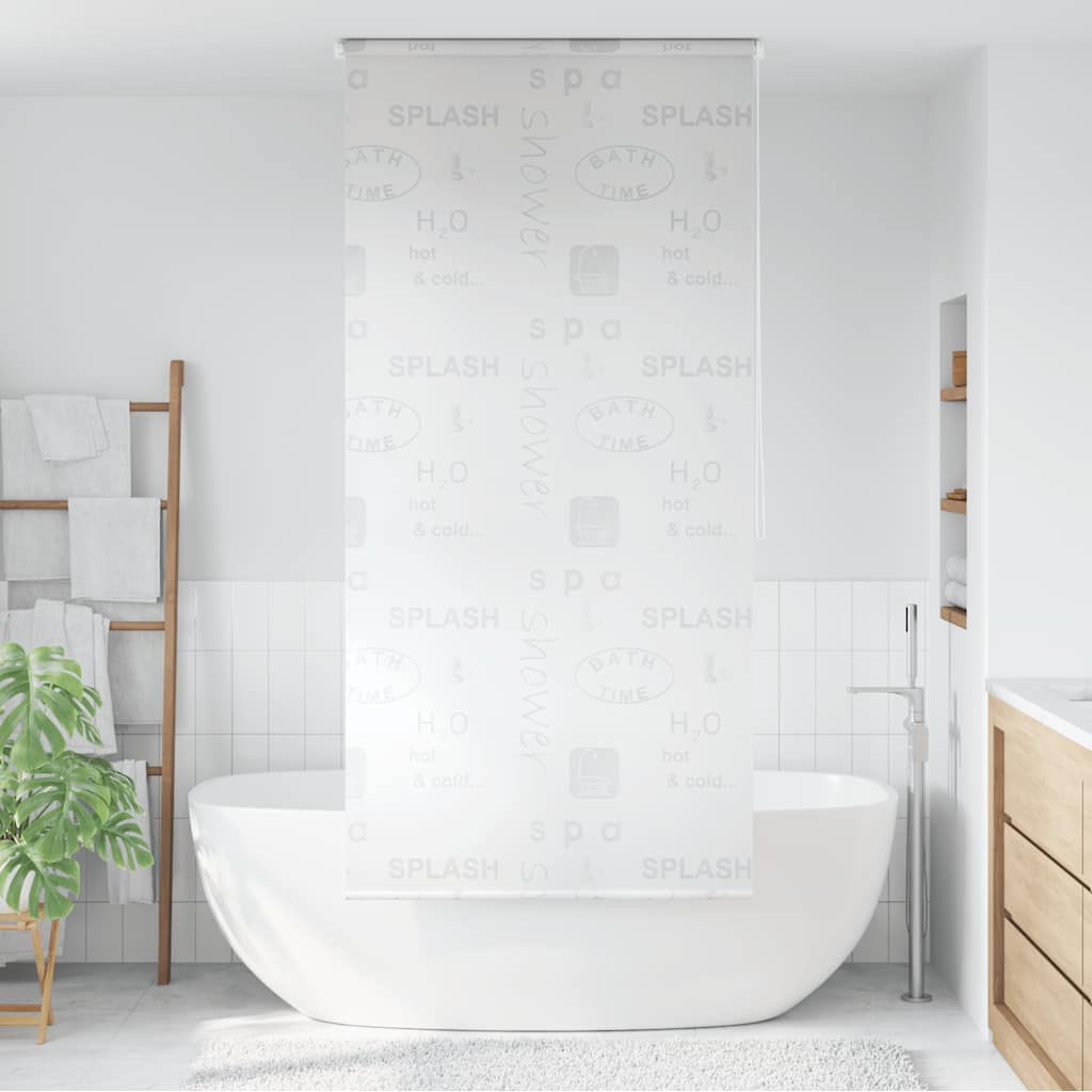 Tenda a Rullo per Doccia 80x240 cm Schizzi | homemem39