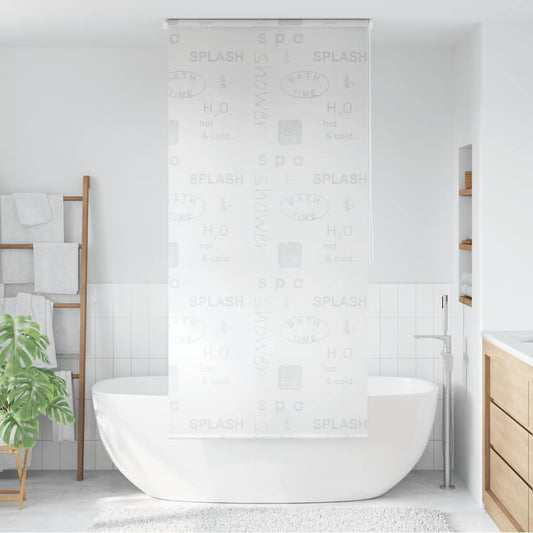Tenda a Rullo per Doccia 80x240 cm Schizzi - homemem39