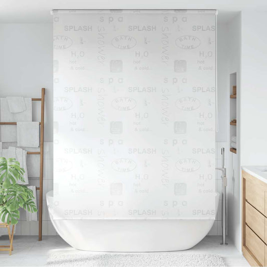 Tenda a Rullo per Doccia 160x240 cm Schizzi - homemem39