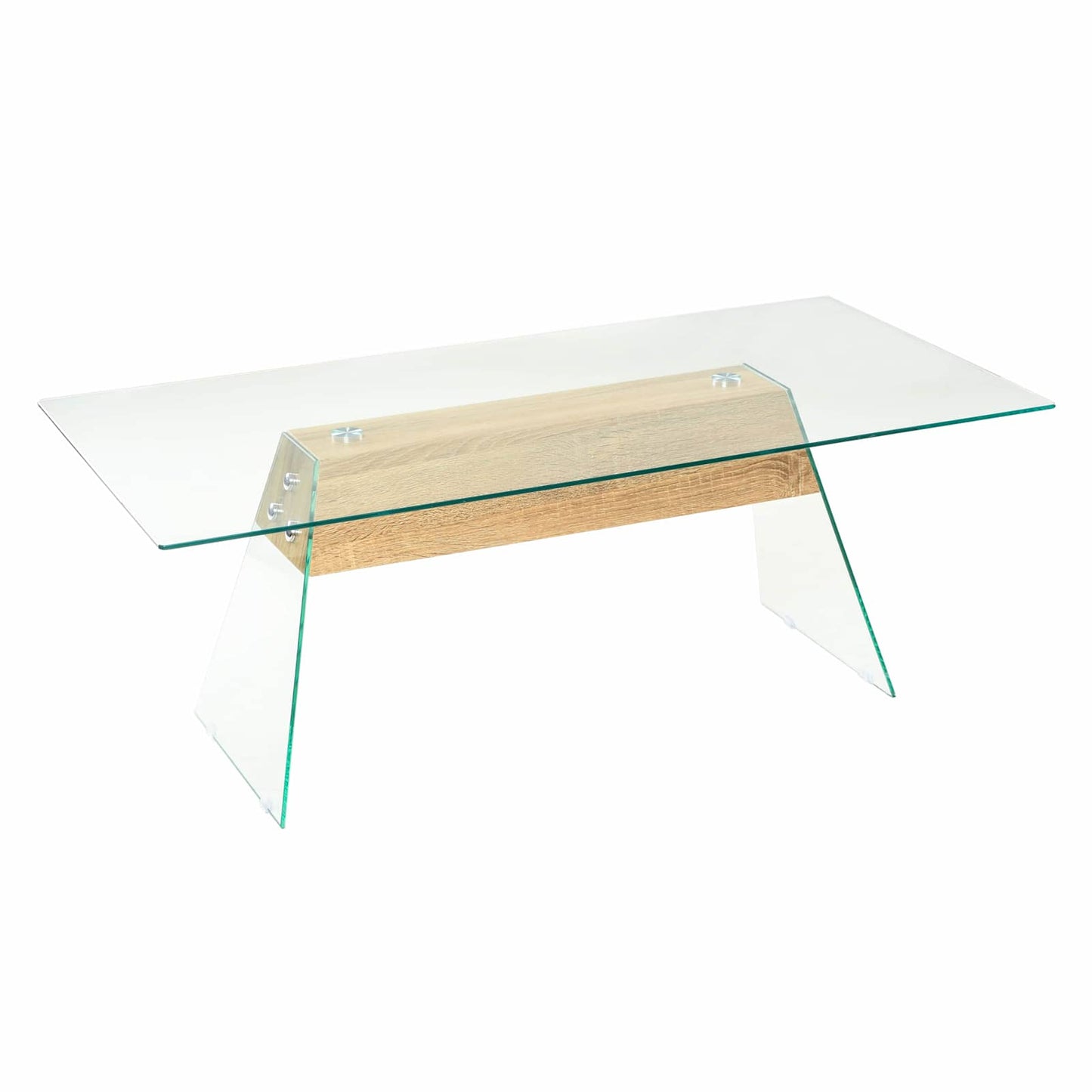 Tavolino da salotto Trasparente 110 x 55 x 40 cm Vetro