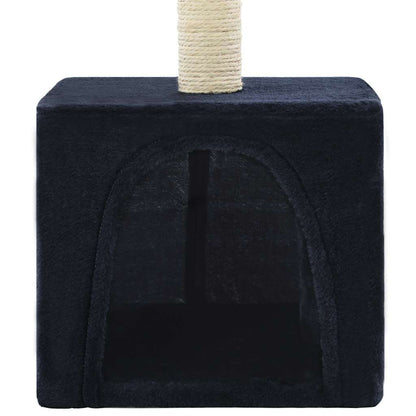 Albero per Gatti con Tiragraffi in Sisal 55 cm Blu Scuro | homemem39