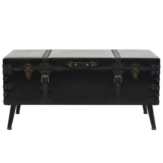 Tavolino da Salotto in MDF e Acciaio 102x51x48 cm | homemem39