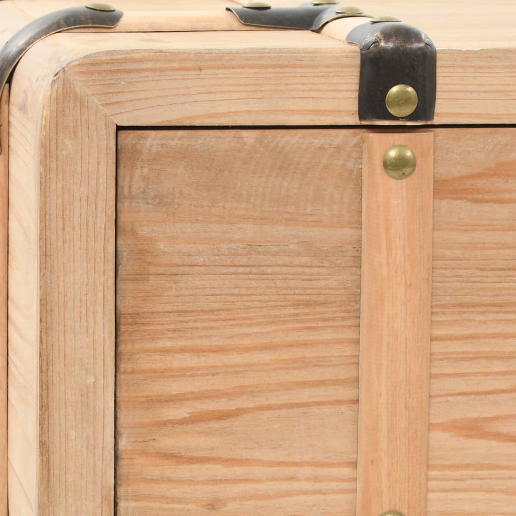 Mobile TV in Legno Massello di Abete 120x33x35 cm - homemem39