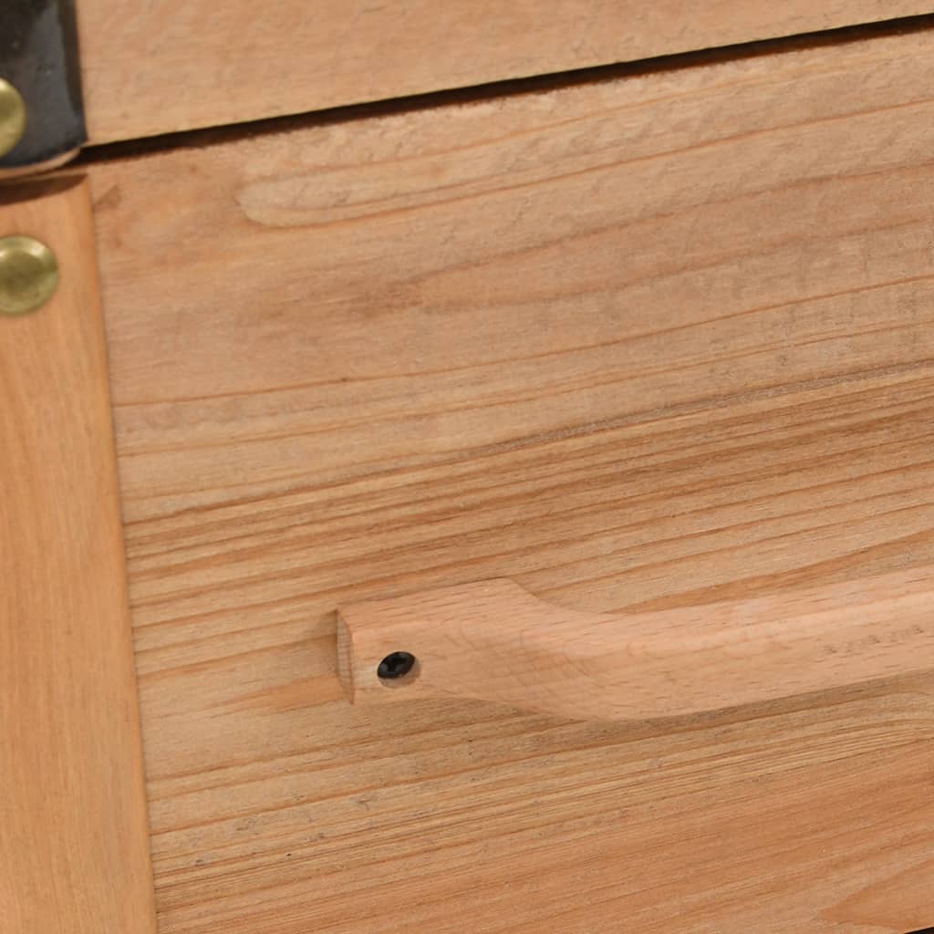 Cassettiera in Legno Massello di Abete 91x35x73 cm | homemem39