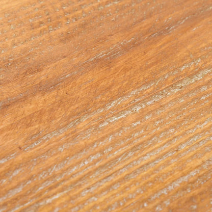 Sgabelli da Bar 2 pz in Legno Massello di Abete