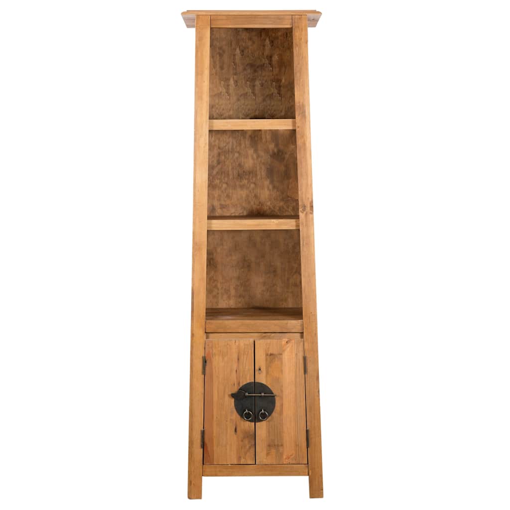 Mobile da Bagno Autoportante Legno Massello di Pino 48x32x170cm | homemem39