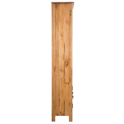 Mobile da Bagno Autoportante Legno Massello di Pino 48x32x170cm | homemem39