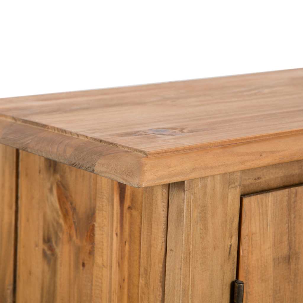 Mobile da Bagno a Parete in Legno Massello di Pino 42x23x70 cm | homemem39
