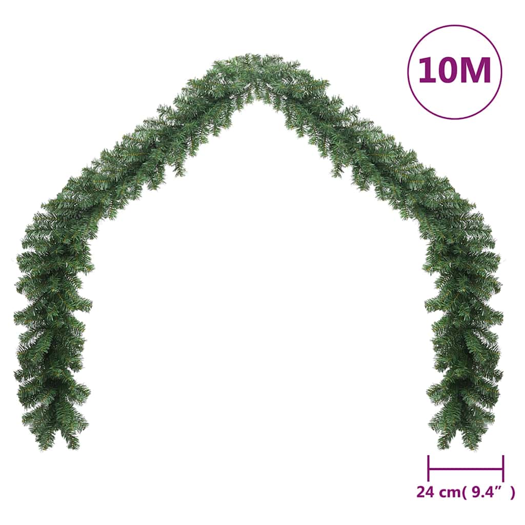Ghirlanda di Natale in PVC 10 m | homemem39