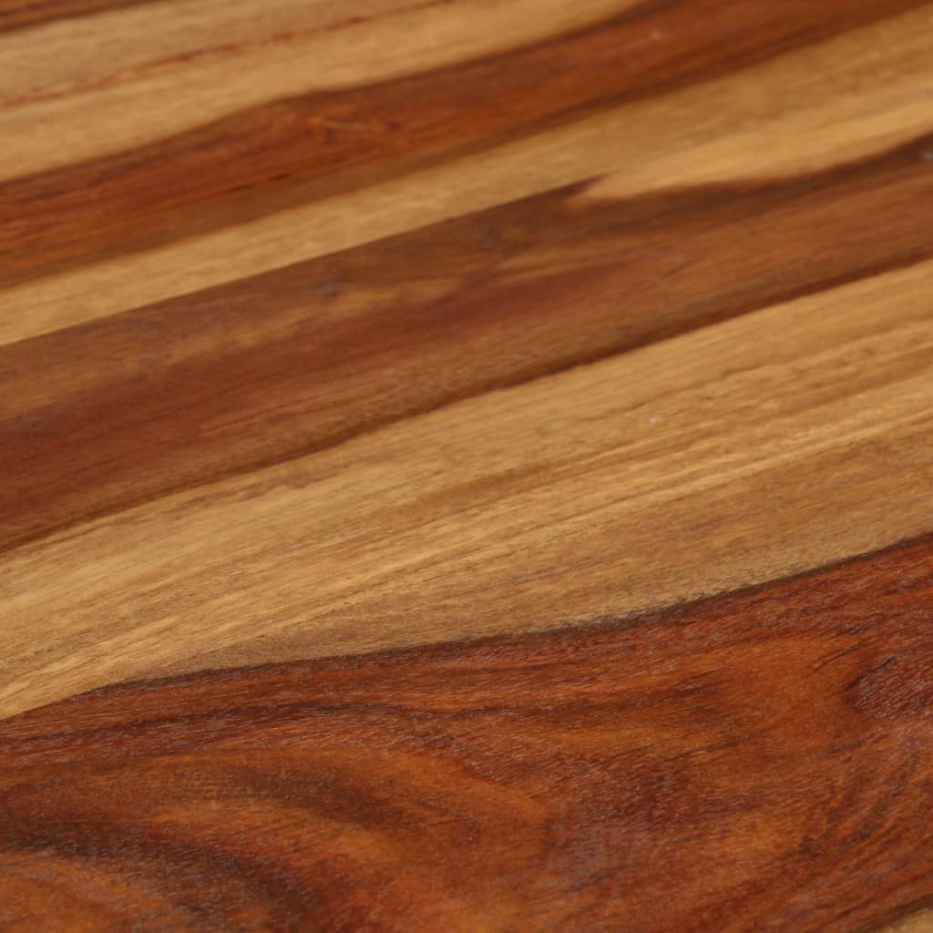 Tavolino da Caffè Legno Massello con Finitura Ambra 110x50x37cm | homemem39