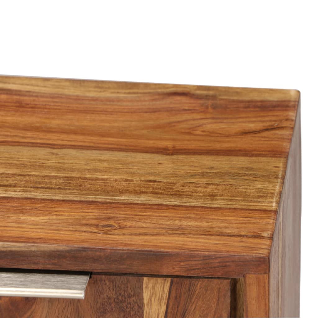 Mobile TV in Acacia Massello con Finitura Ambra 118x30x40 cm - homemem39