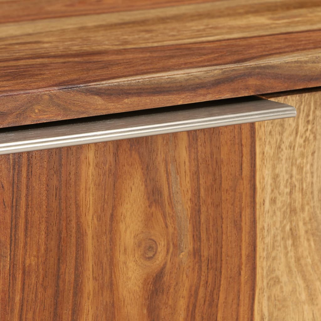 Mobile TV in Acacia Massello con Finitura Ambra 118x30x40 cm - homemem39