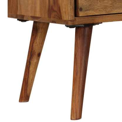 Mobile Porta TV 140x30x40cm in Legno Massello di Acacia